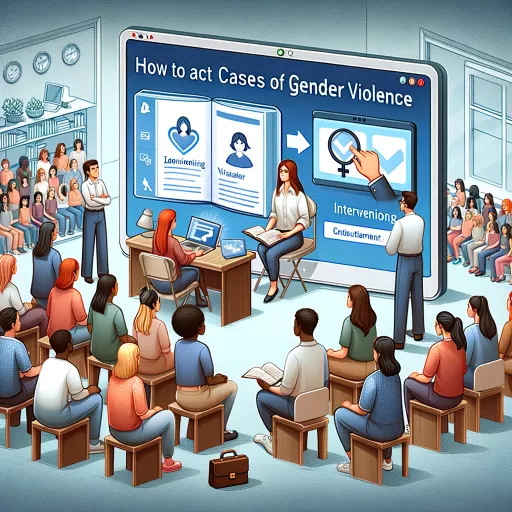 Cómo Actuar Ante la Violencia de Género
